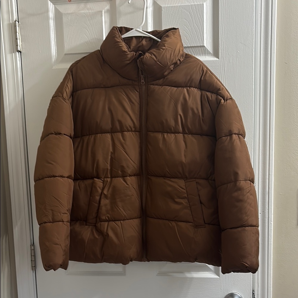 Brown Puffer Jacket